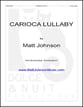 Carioca Lullaby piano sheet music cover